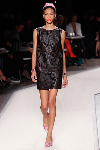 Chanel Iman 2010 Fashion Shows