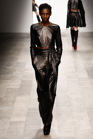 mark fast aw 2011 london fashion week kinee diouf