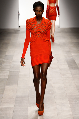 mark fast aw 2011 london fashion week kinee diouf mark