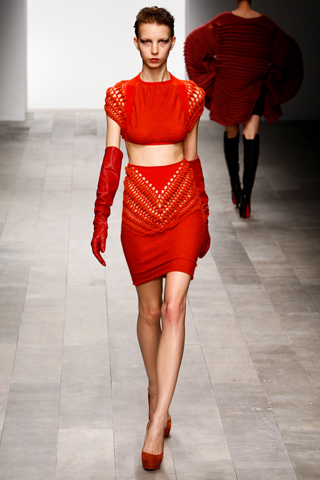 mark fast aw 2011 london fashion week uliana tikhova