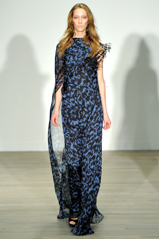 matthew williamson aw2011 lfw collection Alana Zimmer mathew