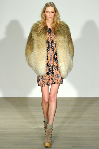 matthew williamson aw2011 lfw collection agnes buzala