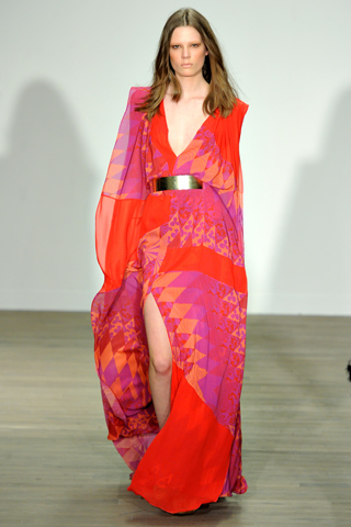 matthew williamson aw2011 lfw collection caroline brasch nielsen mathew