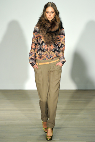 matthew williamson aw2011 lfw collection jessica clarke
