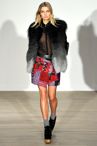 matthew williamson aw2011 lfw collection jessica hart