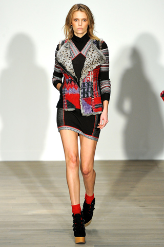 matthew williamson aw2011 lfw collection martha streck