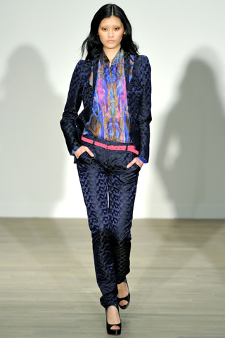 matthew williamson aw2011 lfw collection ming xi mathew