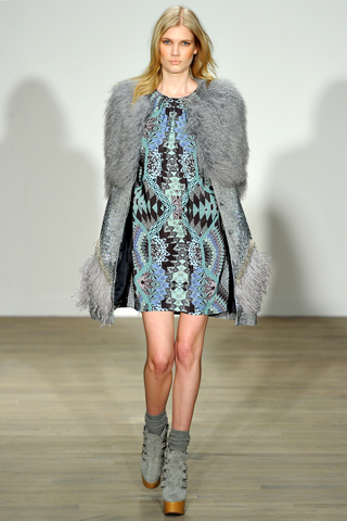 matthew williamson aw2011 lfw collection yulia terentieva