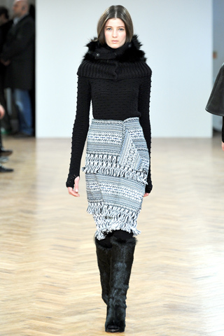 pringle of scotland aw 2011 london fashion week debora muller
