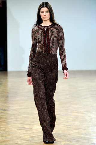 pringle of scotland aw 2011 london fashion week debora muller pringle