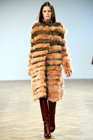 pringle of scotland aw 2011 london fashion week linnea regnander pringle