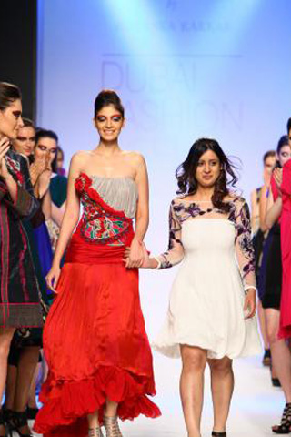 Priyanka Kakkar FW 2011 Collection Dubai Fashion Week