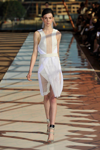 Dion Lee RAFW Fashion Show