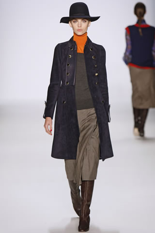 Rena Lange Winter Collection at Mercedes Benz Fashion Week