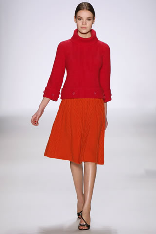 Rena Lange Winter Collection at Mercedes Benz Fashion Week 2011