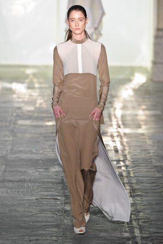 richard nicoll aw2011 lfw collection fabiana mayer