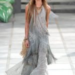 Sasha Pivovarova 2010 Roberto Cavalli Collection