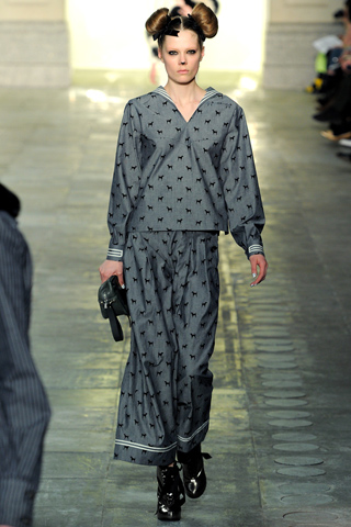 unique aw2011 lfw collection caroline brasch nielsen unique