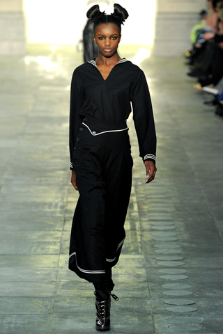 unique aw2011 lfw collection leomie anderson