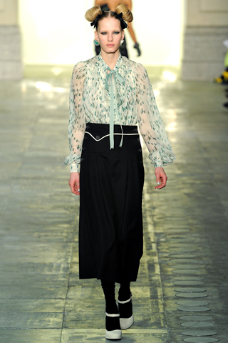 unique aw2011 lfw collection marique schimmel