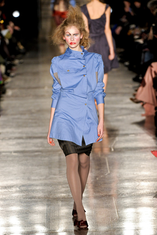 vivienne westwood red label aw2011 lfw collection eden clark