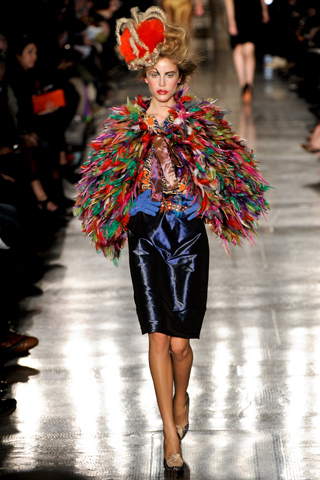 vivienne westwood red label aw2011 lfw collection tasha franken