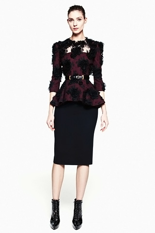 Alexander McQueen RTW Pre-Fall 2012 Collection