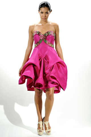 Fashion Designer Farah Angsana Spring collection 2012