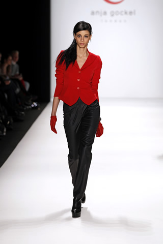 Anja Gockel - Mercades Benz Fashion Week Berlin 2012