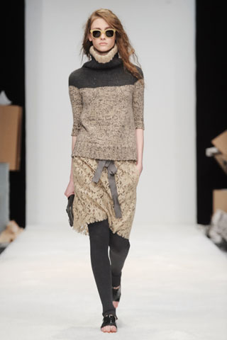 Julia Nikolaeva Fashion Collection at MBFWR 2012-13