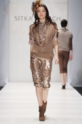 Sitka Semsch Collection at Mercedes Benz Fashion Week Russia 2012-13
