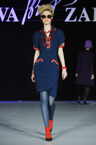 Slava Zaitsev Collection at Mercedes Benz Fashion Week Russia