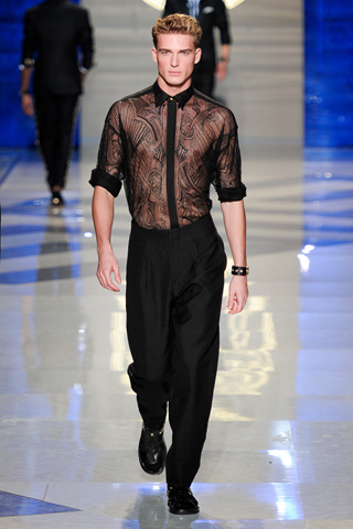 Spring 2012 Mens Fashion by Versace