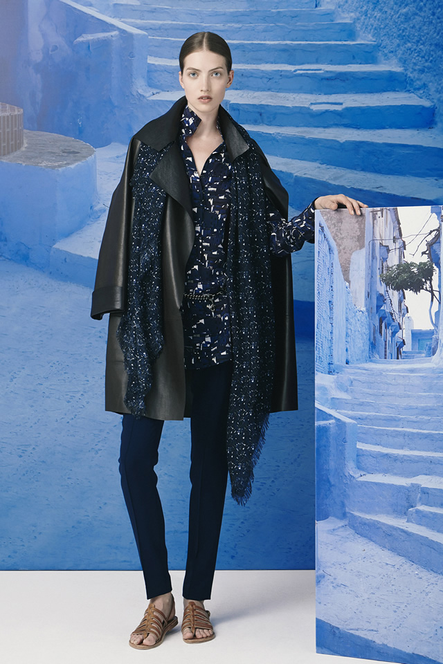 2015 New York Akris Resort Collection