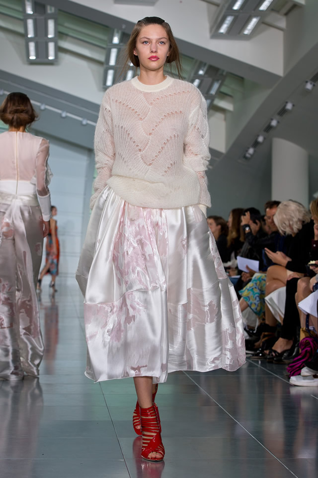 2015 latest s/s Antonio Berardi london fashion week collection