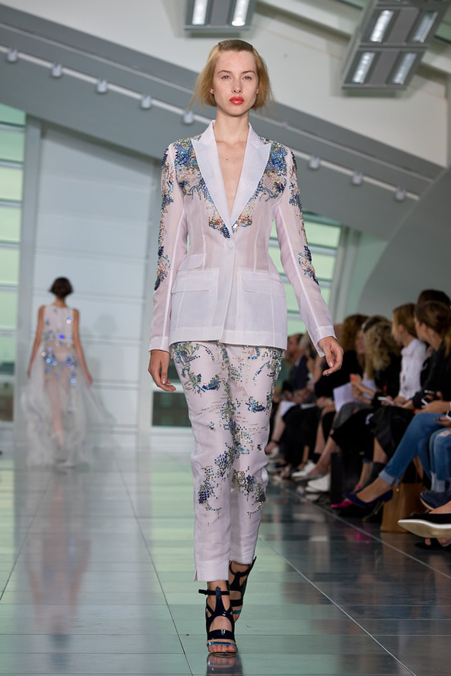 London fashion week Antonio Berardi s/s latest 2015 collection
