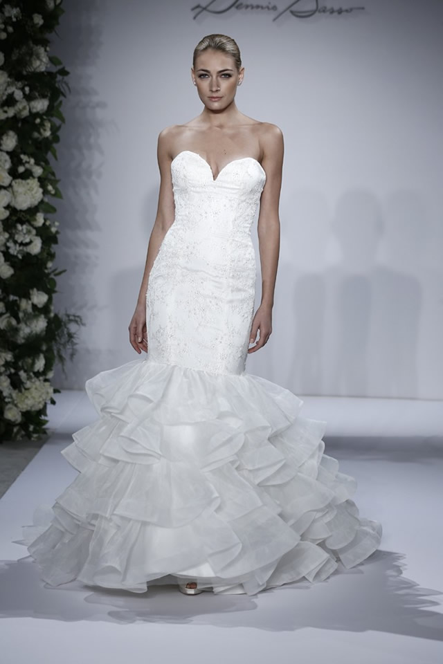 FALL Bridal Latest 2015 Dennis Basso Collection