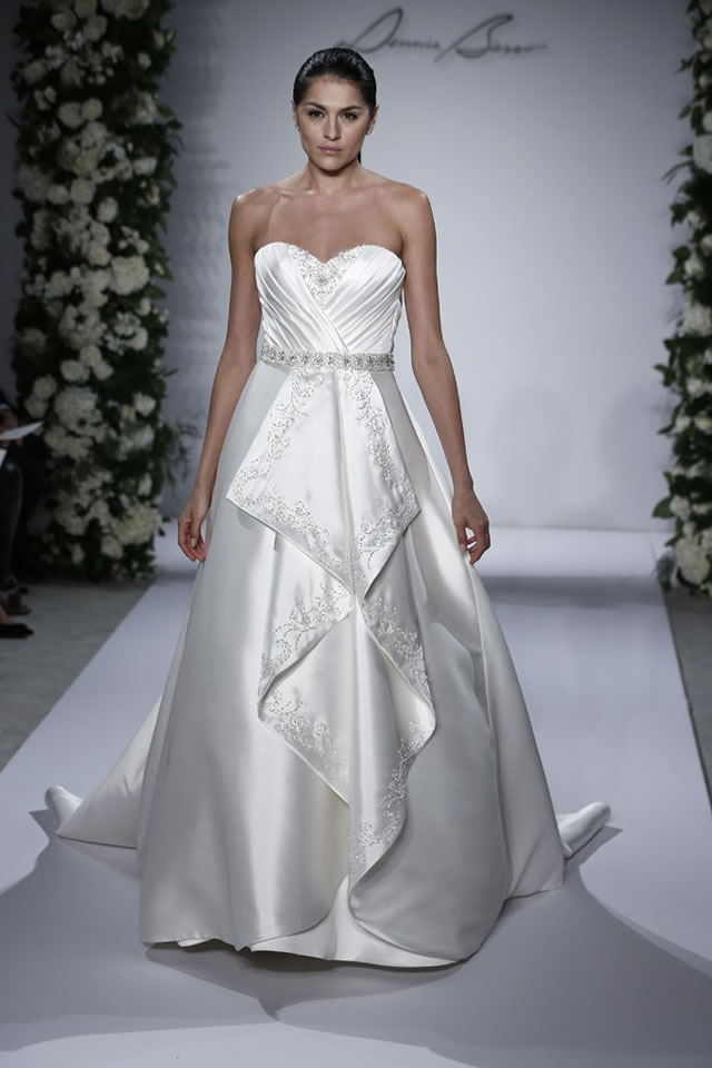 2015 Bridal Fall Dennis Basso  Latest Collection