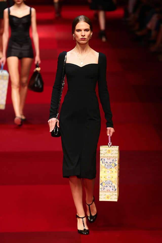 2015 Latest Milan Fashion Week S/S Dolce & Gabbana Collection