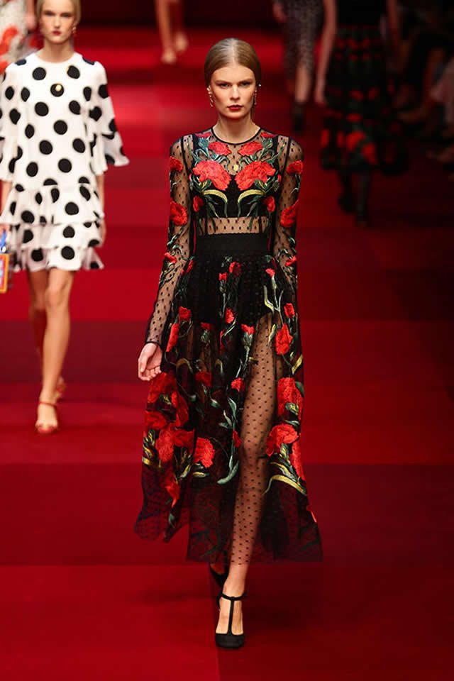 Dolce & Gabbana Milan Fashion Week S/S Collection