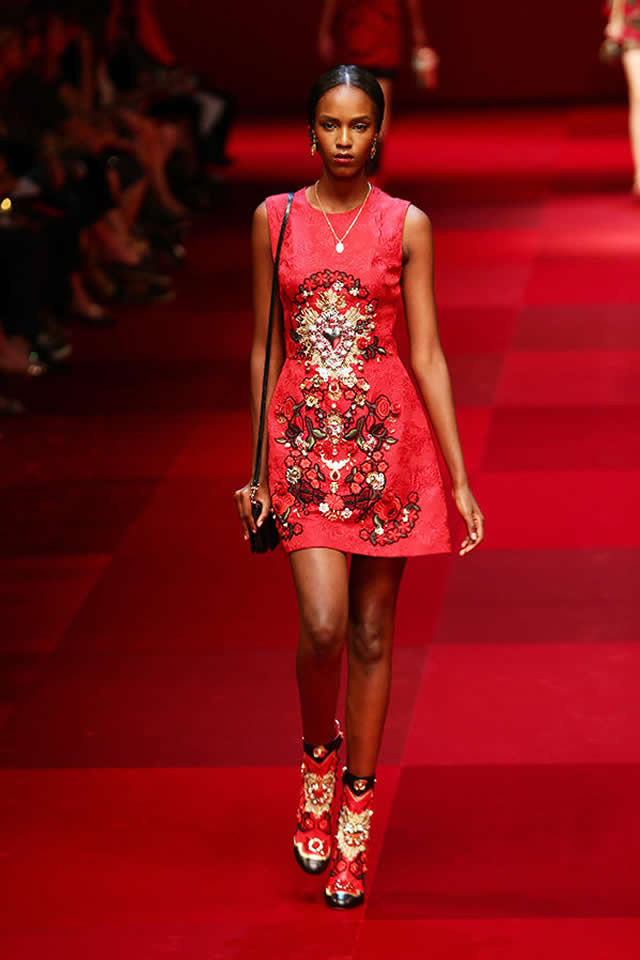Milan Fashion Week S/S Dolce & Gabbana 2015 Collection
