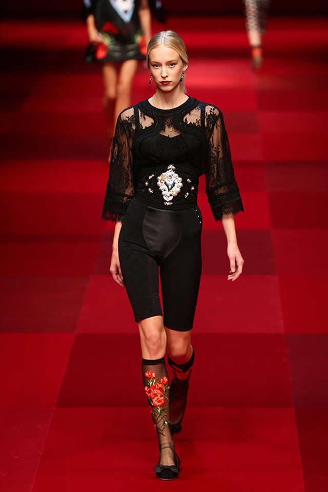 Milan Fashion Week S/S Dolce & Gabbana 2015 Collection