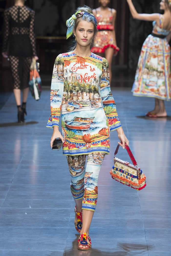 Latest Collection by Dolce & Gabbana Spring 2016