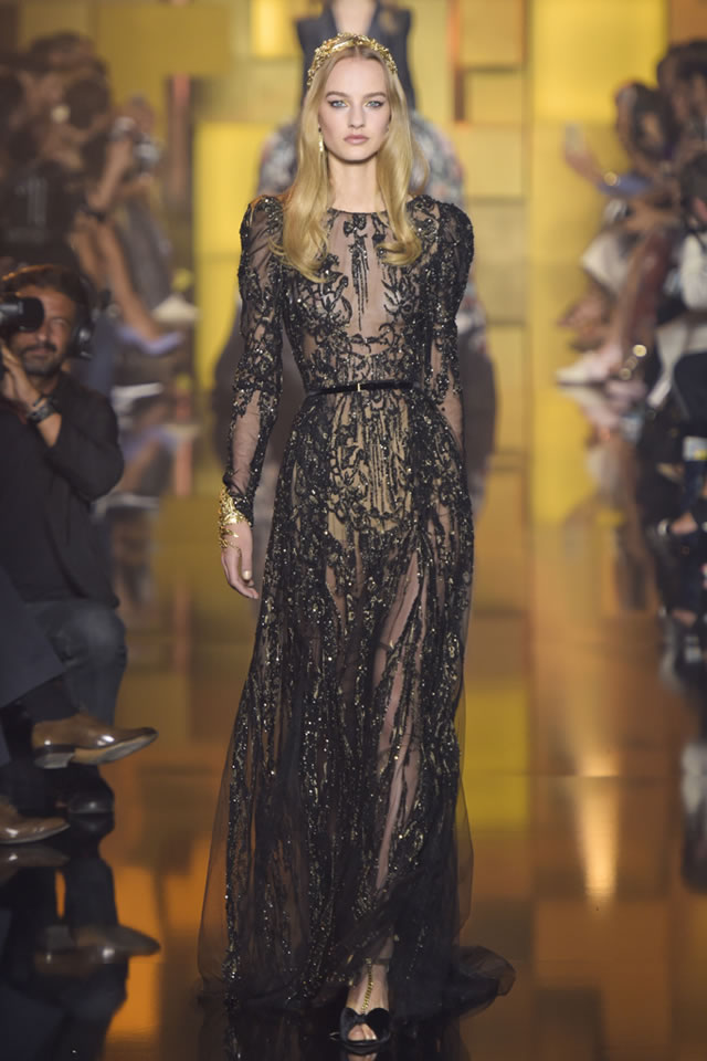 Latest Collection New York 2015 by ELIE SAAB  Fall