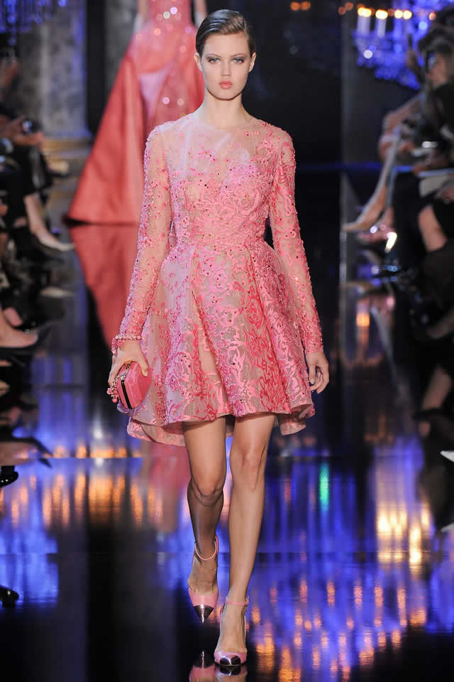 Paris Latest Elie Saab Fall Couture