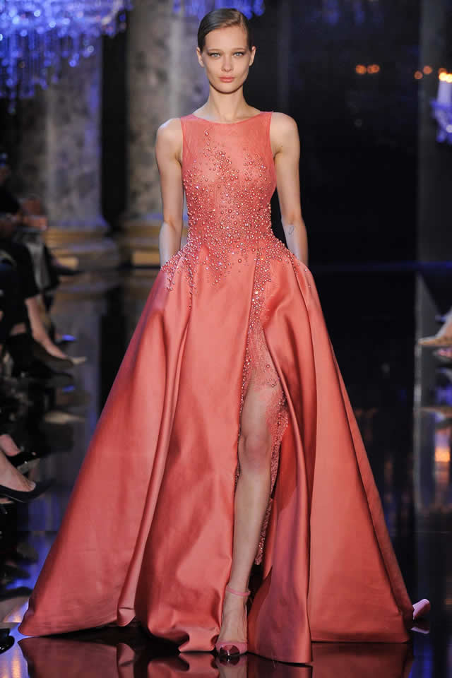 Paris Latest 2014 Elie Saab Fall Couture