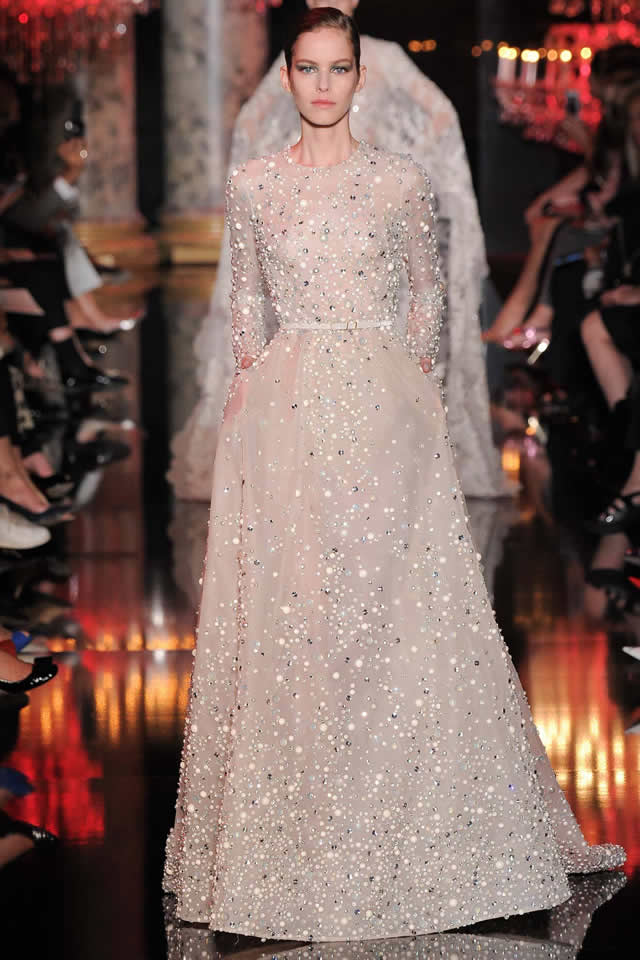 Latest Elie Saab Collection Fall Couture 2014