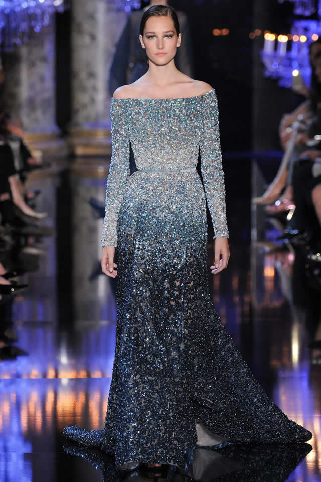 Paris Elie Saab 2014 Fall Couture Collection