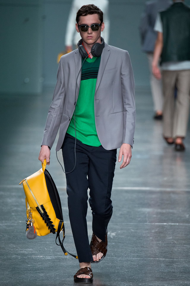 2015 Spring Menswear Fendi Latest Collection
