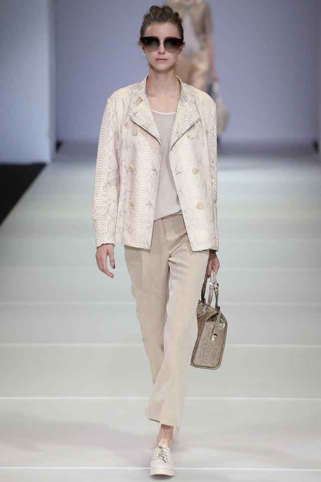 GIORGIO ARMANI 2015 Milan Fashion Week Collection